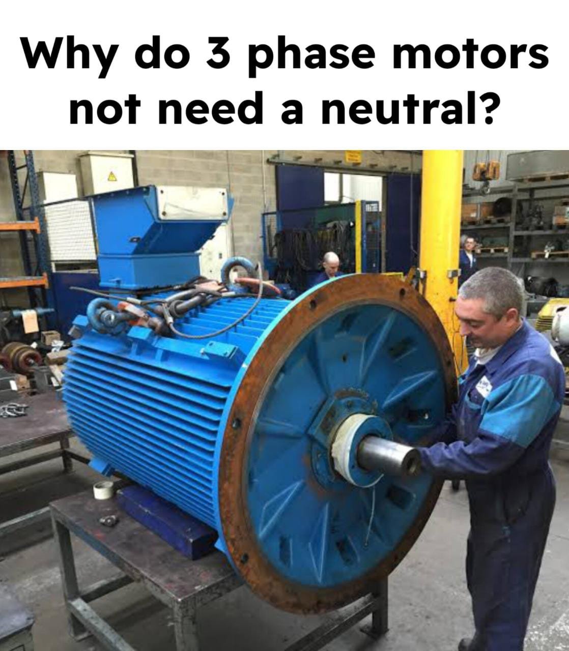 Why Do 3 Phase Motors Not Need A Neutral Mechanical Engineering